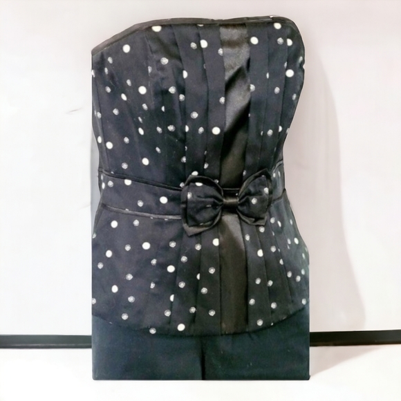 White house black market strapless corset blouse size 0 - Picture 5 of 8